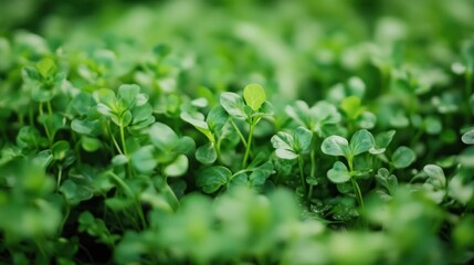Obraz premium Hydroponic fodder production growing feed for livestock using soil-free, nutrient-rich systems