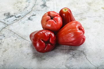 Sweet juicy tropical exotic Roseapple