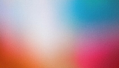 Fototapeta premium Vibrant Gradient Texture: Modern Frosted Glass Abstract Background in Blue, Orange, and Pink Tones for Digital Designs, Web Banners, Social Media Graphics, or Creative Branding Concepts