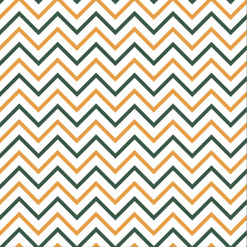Seamless pattern of broken yellow and green lines