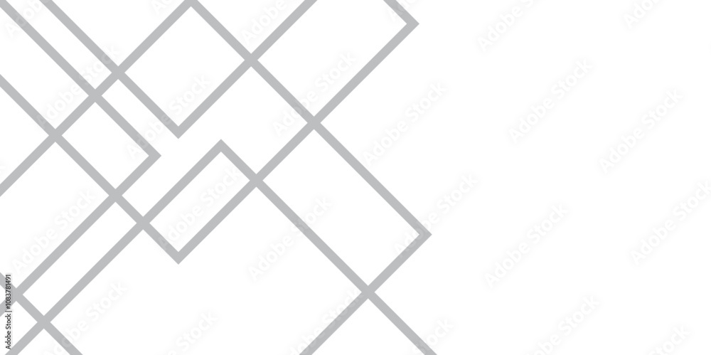 Poster grey geometric overlapping arrows seamless pattern. modern white transparent material in triangle te