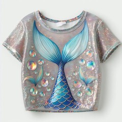 Mermaid Tail Top A top featuring a shimmering mermaid tail inspi