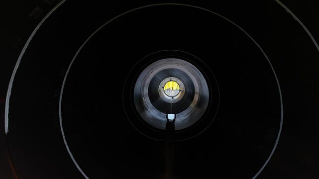 Steel monopile foundations to construct an offshore windpark in the North Sea, The Netherlands