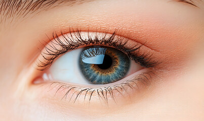 Obraz premium Elegant High-Fashion Beauty Portraits with Radiant Skin, Glamorous Makeup, and Luxurious Skincare Glow.