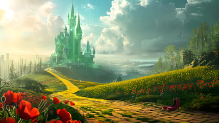 Following the Enchanting Journey Down the Yellow Brick Road: An Ephemeral Glimpse into Oz