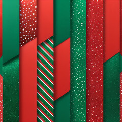 Christmas Glitter Digital Paper: Red & Green High-Resolution Background Pattern