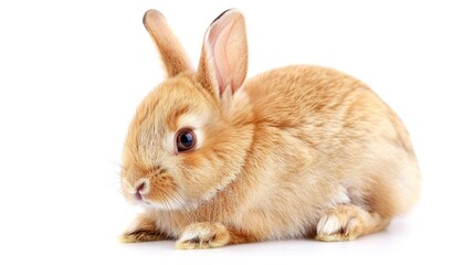 Fototapeta premium Adorable Brown Bunny