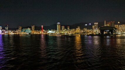Fototapeta premium 神戸港の夜景