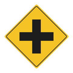 Obraz premium Traffic Sign Vector Illustration. Isolated on White Background