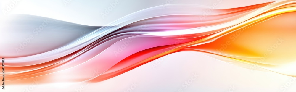 Leinwandbilder dynamic digital background with vibrant colors and flowing lines for creative projects