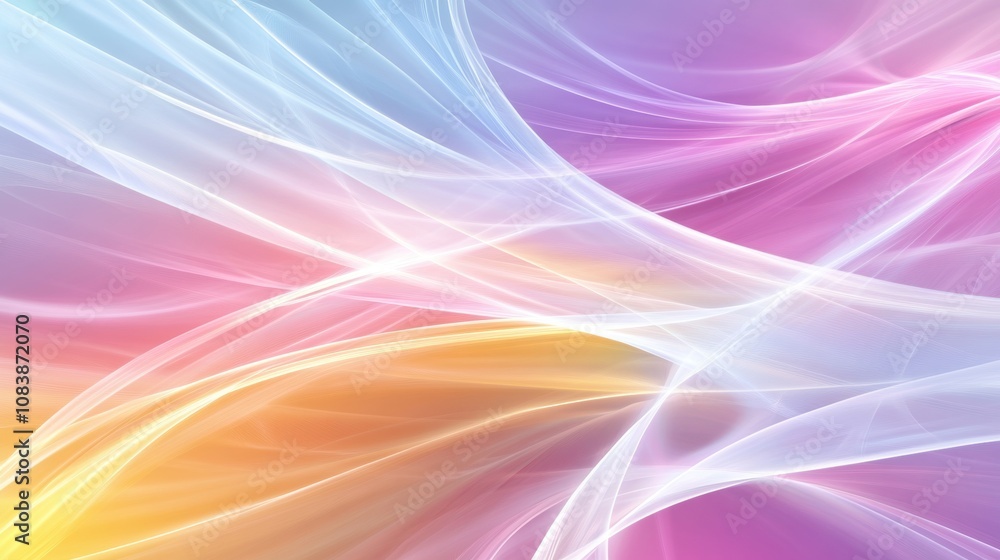 Poster Dynamic Abstract Digital Background With Vibrant Colors for Creative Technology Projects