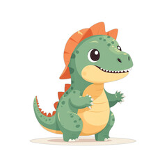 Fototapeta premium cartoon dinosaur
