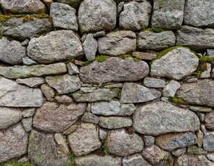 Obraz premium Aged Stone Wall Texture