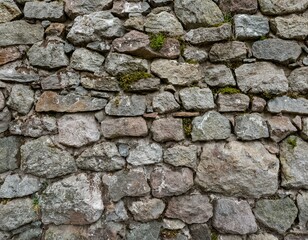 Obraz premium Aged Stone Wall Texture