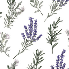 Fototapeta premium modern 2D doodle cartoon flower concept with open space for text, featuring whimsical floral and leafy elements on crisp white backgrounds.