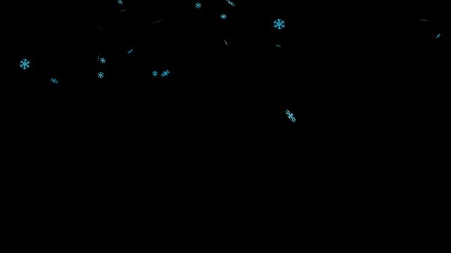 snow flack particle