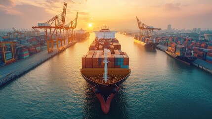 Fototapeta premium Supply Chain Resilience