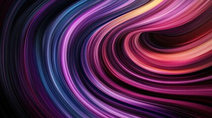 Obraz premium A vibrant swirl of colors creating a dynamic, abstract design.