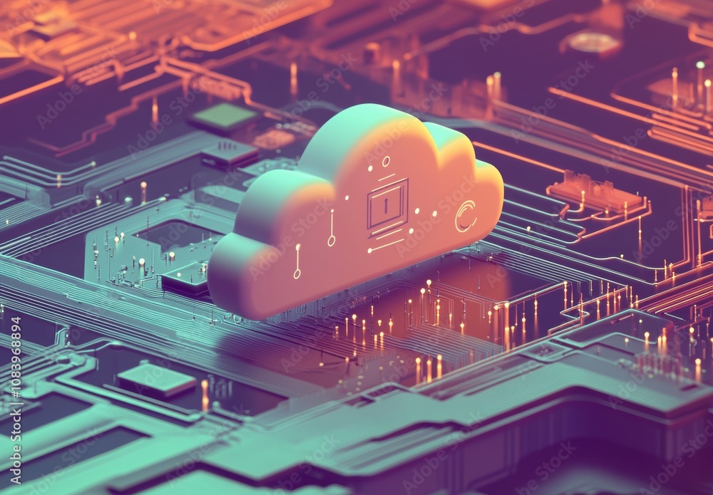Poster cloud computing circuitry.