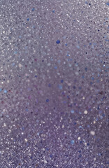 Obraz premium A close-up texture of glistening purple droplets, capturing the beauty of water on a smooth surface. Generative AI