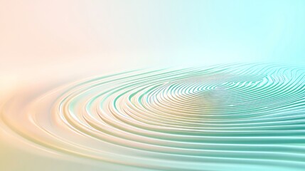 Security risks cybersecurity surveillance. A serene, abstract design showcasing concentric ripples in soft pastel colors, evoking calmness and tranquility.