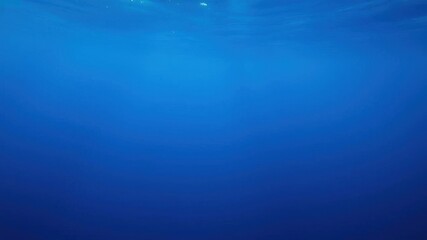 Obraz premium Smooth and rippling deep blue sea texture, pattern, nature