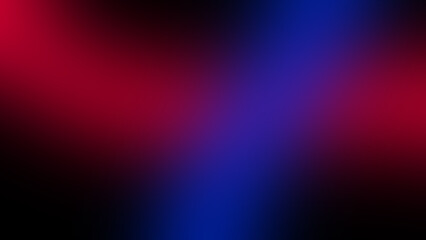 Fototapeta premium Blue and Red Gradient with Black background