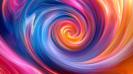 Cosmic swirl mystical energy sphere in galactic dance panorama. Galactic. Illustration