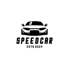 Obraz premium Speed car logo vector 