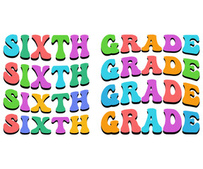 Sixth Grade Svg,Teaching Svg,Teacher Shirt,Teacher Quotes Svg,Kindergarten Teacher Svg,PreSchool Svg,Cut File,Silhouette,commercial use,Teacher Retro Shirt