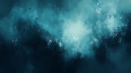 Obraz premium Abstract teal watercolor background, Abstract water color marble texture background