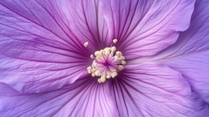 Obraz premium Purple Flower Petals Close Up: Delicate Floral Macro Photography