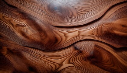 Obraz premium Luxurious Geometric Wooden Parquet with Rich Natural Tones