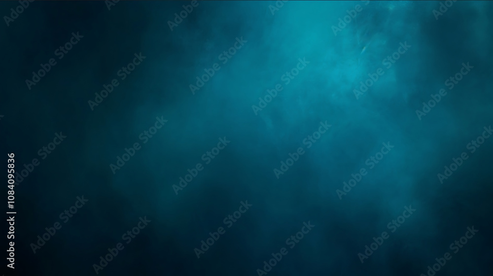 Poster a very simplistic plain background without any elements with cyan and dark blue colors