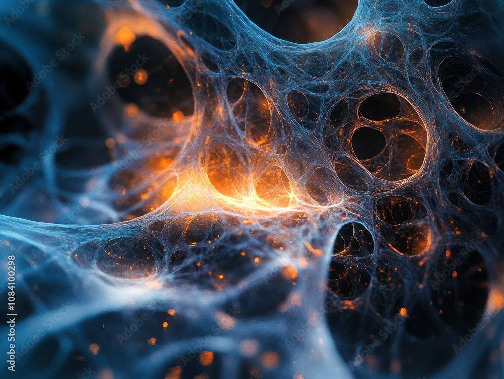 Poster abstract of global network and communication background