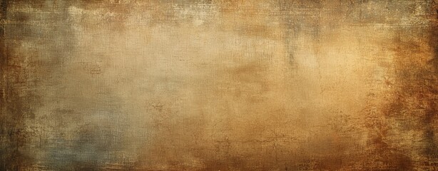 Fototapeta premium Antique paper background in earth tones with grunge stains for a vintage look, perfect for artistic projects