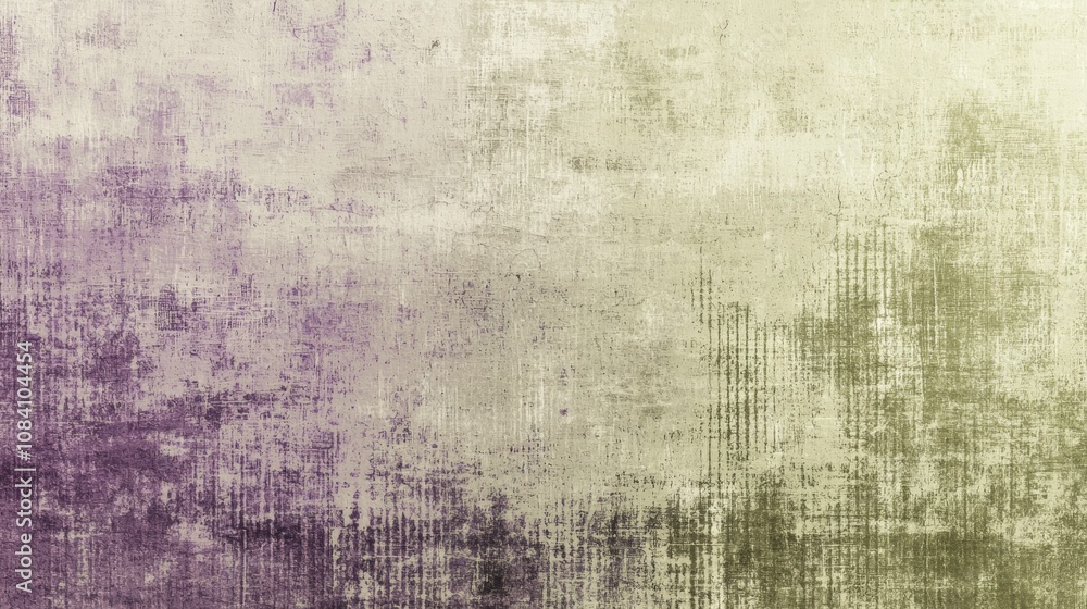 Poster grunge background texture featuring weathered purple and green tones, creating an abstract and vinta