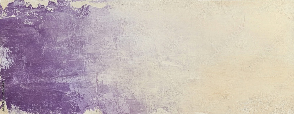Poster Purple and beige hues blend seamlessly in a textured background, creating a gradient effect that evokes a sense of calm and sophistication