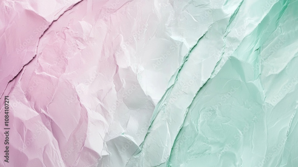 Aufkleber pink and green mineral stone texture creates a visually striking background with a gradient effect, 