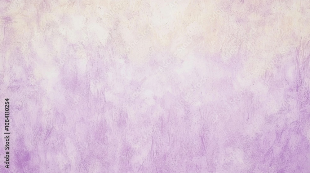 Poster soft purple and beige hues blend seamlessly in a textured background, creating a dreamy and ethereal
