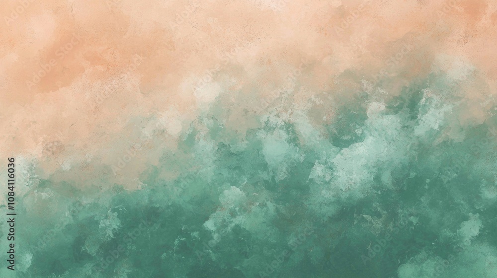 Aufkleber soft pastel colors gently blend together. creating a stunning abstract painting background with a te
