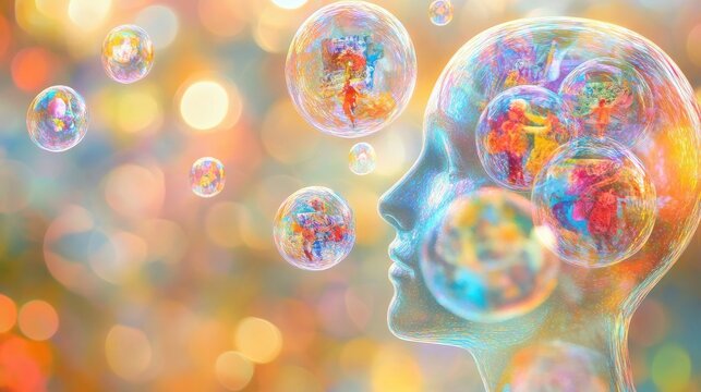 Bubbles of Imagination and Vivid Imagery