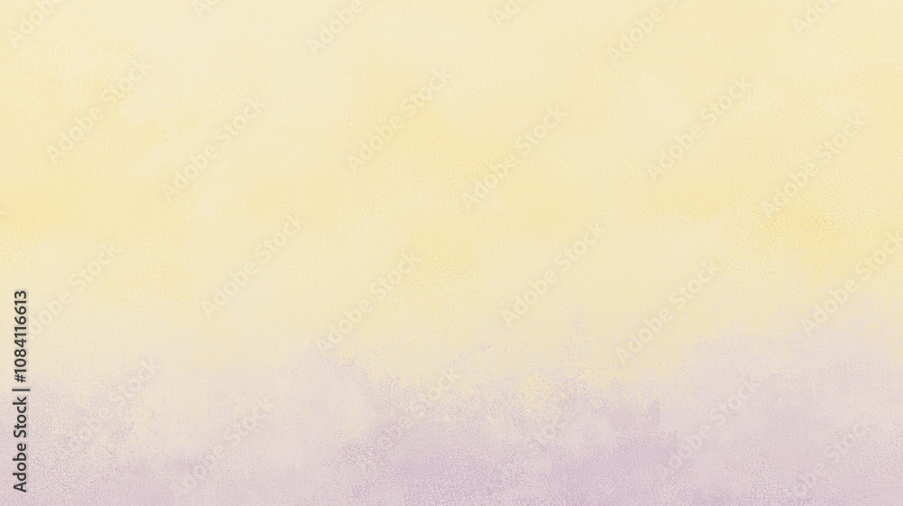 Poster soft yellow and purple hues blend seamlessly in this textured background, creating a subtle gradient