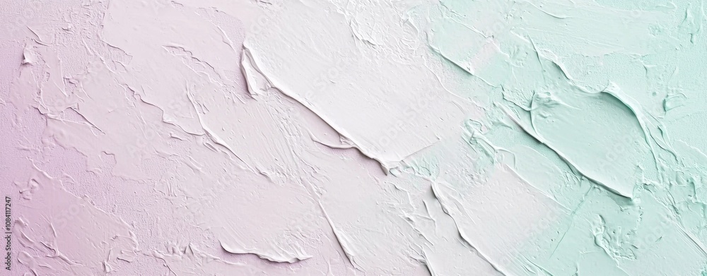 Poster gradient background featuring pink and green pastel colors, showcasing a textured surface with artis