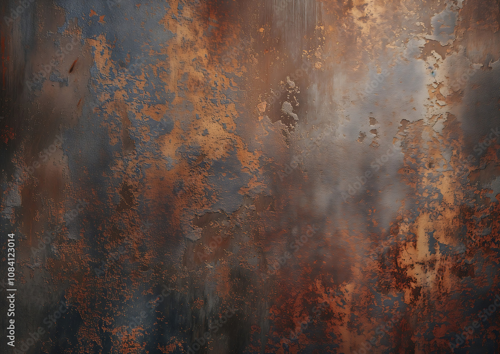 Poster even simple and subtle rusty metal background texture non detailed