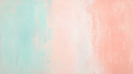 Fototapeta premium Soft pastel colors blend seamlessly in this abstract painting, creating a serene backdrop perfect for adding elegance to any design project