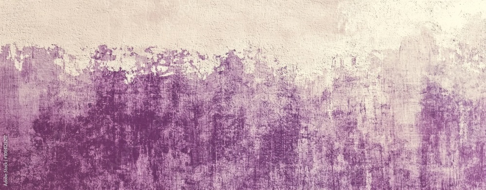 Poster gradient background featuring a distressed wall with peeling paint, creating a textured and vintage 