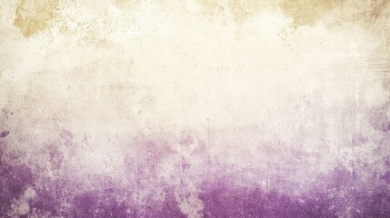 Fototapeta premium Purple and beige colors blending on a grunge wall background, creating a vintage and textured atmosphere, perfect for design projects