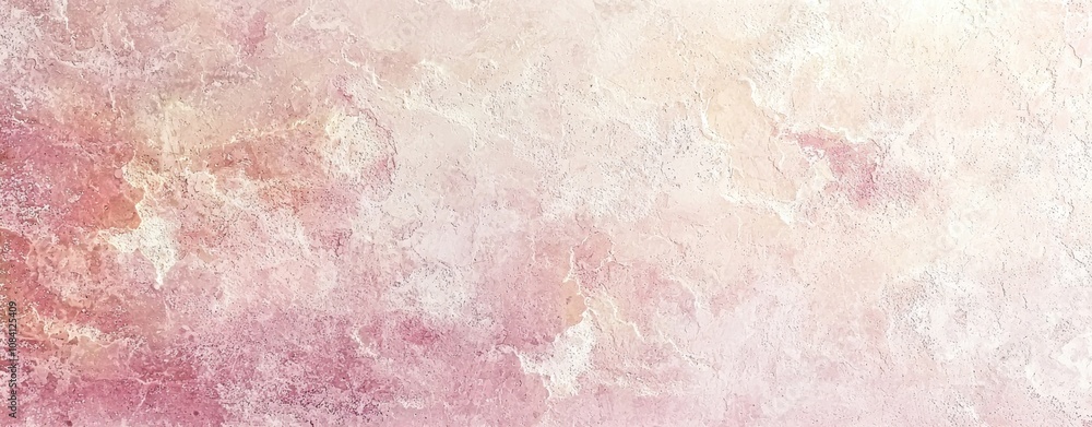Poster pink and beige hues blend seamlessly in a textured background, creating a subtle and elegant design 