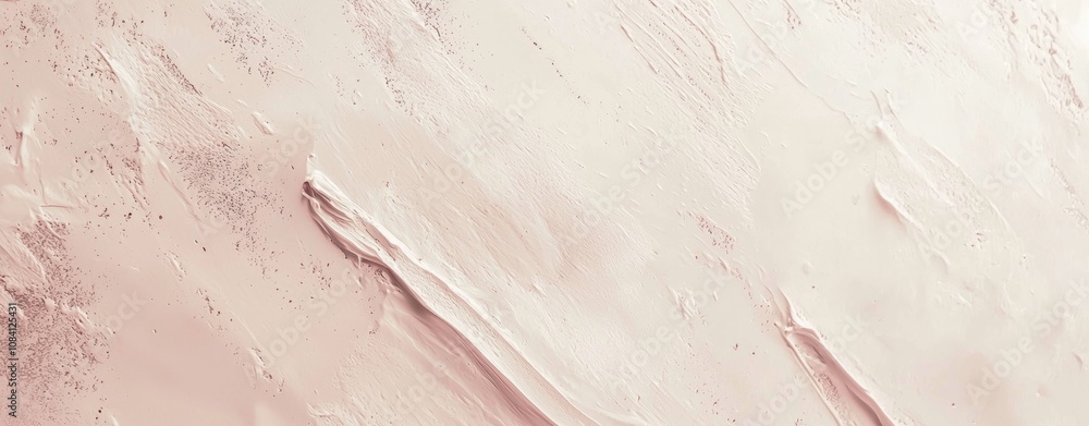 Poster light pink paint strokes creating a soft and delicate textured background, perfect for adding a touc